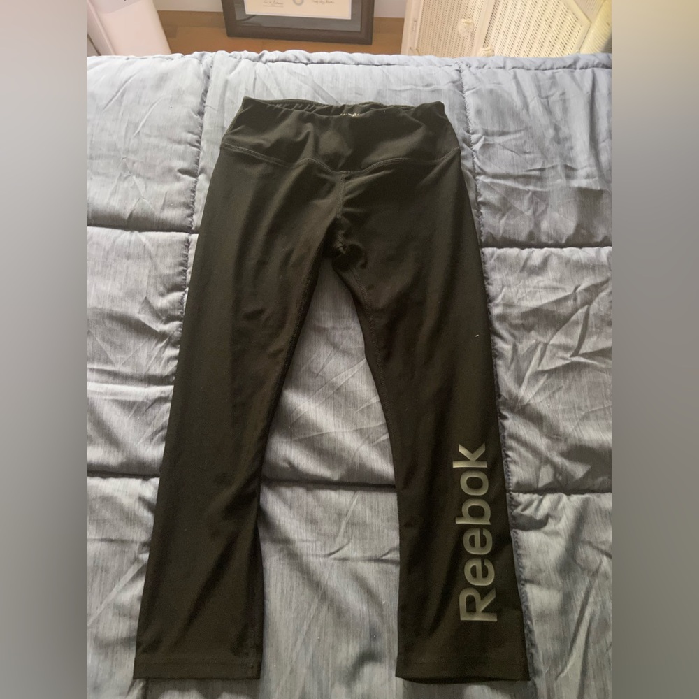 Reebok black leggings XS